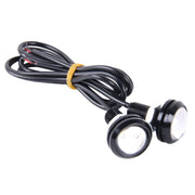 2 PCS 2x 3W 120LM Water-resistant Eagle Eye light  White LED Light for Vehicles, Cable Length: 60cm(Red)