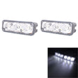 2 PCS MZ 9W 540LM 6500K 3-LED White Light Wired Car Daytime Running Light Fog Lamp, DC12-24V,Light Wire: 15cm - Fog / Driving Lights by PMC TechLife | Online Shopping South Africa | PMC TechLife | Buy Now Pay Later Mobicred