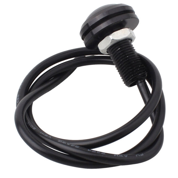 2 PCS 22.5mm 2W 200LM White + Yellow Light 4 LED SMD 5630 Eagle Eye Car Steering Light Daytime Running Light(Black)