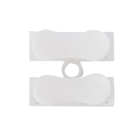 100 PCS 2 Way Push Quick Cable Connector Terminal Wiring Terminal 220V 2A(White)