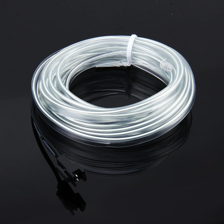 Water-resistant Flat Flexible Car Strip Light with Driver for Car Decoration, Length: 5m (Ice Blue Light)