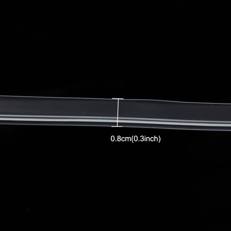 Water-resistant Flat Flexible Car Strip Light with Driver for Car Decoration, Length: 5m (Ice Blue Light)