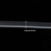 Water-resistant Flat Flexible Car Strip Light with Driver for Car Decoration, Length: 5m (Ice Blue Light)