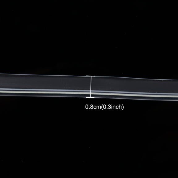 Water-resistant Flat Flexible Car Strip Light with Driver for Car Decoration, Length: 5m (Ice Blue Light)