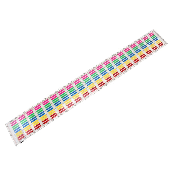 5 Colors Music Active EL Car Sticker Equalizer with Car Charger, Size: 90cm x 10cm
