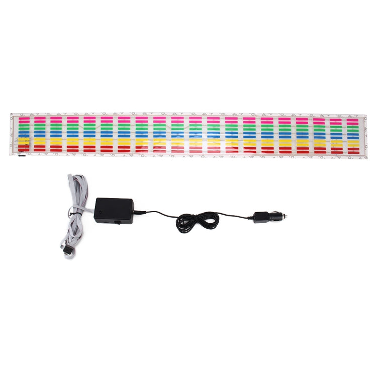 5 Colors Music Active EL Car Sticker Equalizer with Car Charger, Size: 90cm x 10cm