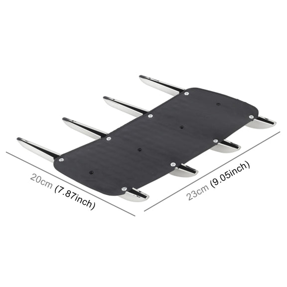 High Quality Car Decorative Stickers (2 pcs in one packaging, the price is for 2 pcs)(Black)