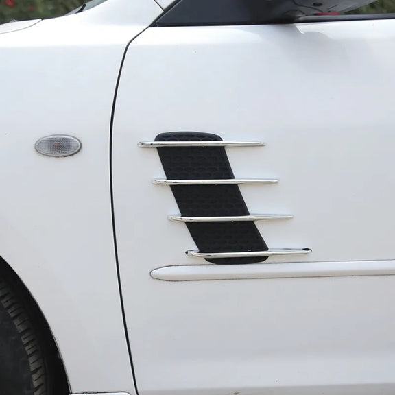 High Quality Car Decorative Stickers (2 pcs in one packaging, the price is for 2 pcs)(Black)