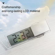 K-033 LCD Auto Clock with Sucker