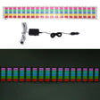 5 Colors Car Music Rhythm Lamp Car Sticker Equalizer with Car Charger, Size: 70cm x 16cm - Decorative Lights by PMC TechLife | Online Shopping South Africa | PMC TechLife