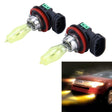 2 X H11 HOD Halogen Bulbs 12V 100W 2400 LM 3500K Yellow Light Headlights - Halogen Lights by PMC TechLife | Online Shopping South Africa | PMC TechLife | Buy Now Pay Later Mobicred