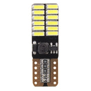 2 PCS T10 4.8W 720LM White Light 24 SMD 4014 LED Error-Free Canbus Car Clearance Lights Lamp, DC 12V