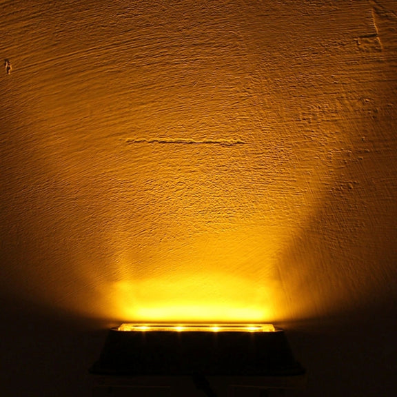 12W 720LM 4-LED Yellow Light 18 Flash Patterns Car Strobe Emergency Warning Light Lamp, DC 12V
