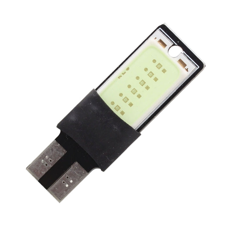 2 PCS T10 6W 180LM Ice Blue Light Double-Faced 2 COB LED Decode Canbus Error-Free Car Clearnce Reading Lamp, DC 12V