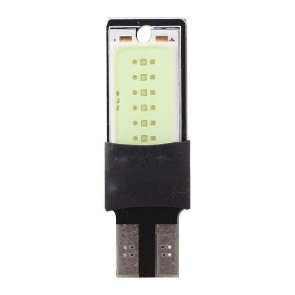 2 PCS T10 6W 180LM Ice Blue Light Double-Faced 2 COB LED Decode Canbus Error-Free Car Clearnce Reading Lamp, DC 12V