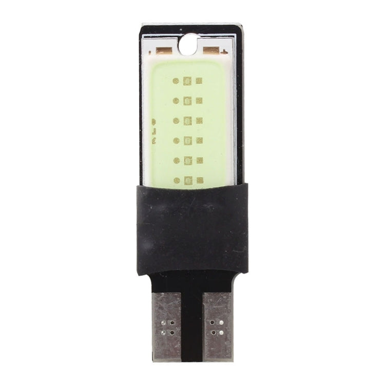 2 PCS T10 6W 180LM Ice Blue Light Double-Faced 2 COB LED Decode Canbus Error-Free Car Clearnce Reading Lamp, DC 12V