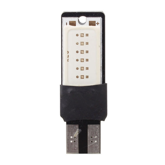 2 PCS T10 6W 180LM Blue Light Double-Faced 2 COB LED Decode Canbus Error-Free Car Clearnce Reading Lamp, DC 12V