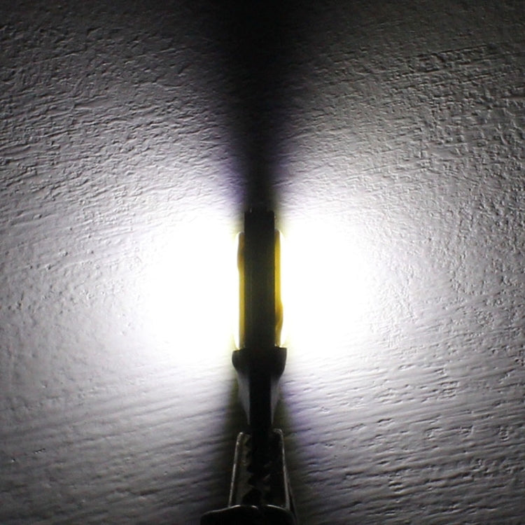 2 PCS T10 6W 180LM White Light Double-Faced 2 COB LED Decode Canbus Error-Free Car Clearnce Reading Lamp, DC 12V