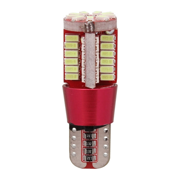 2 PCS T10 5W 285LM Ice Blue Light 57 SMD 4014 LED Error-Free Canbus Car Clearance Lights Lamp, DC 12V