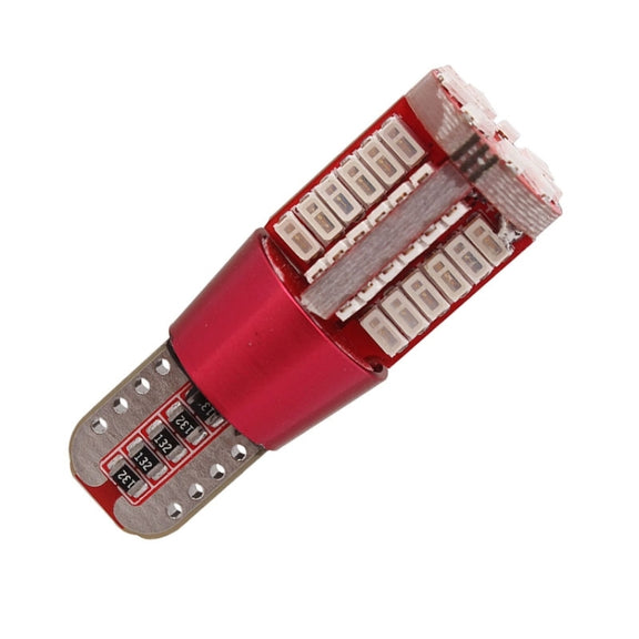 2 PCS T10 5W 285LM Blue Light 57 SMD 4014 LED Error-Free Canbus Car Clearance Lights Lamp, DC 12V