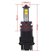 T25 3157 20W 800LM White Light 4 XT-E LED Car Brake Light Steering Light Bulb, DC 12-24V