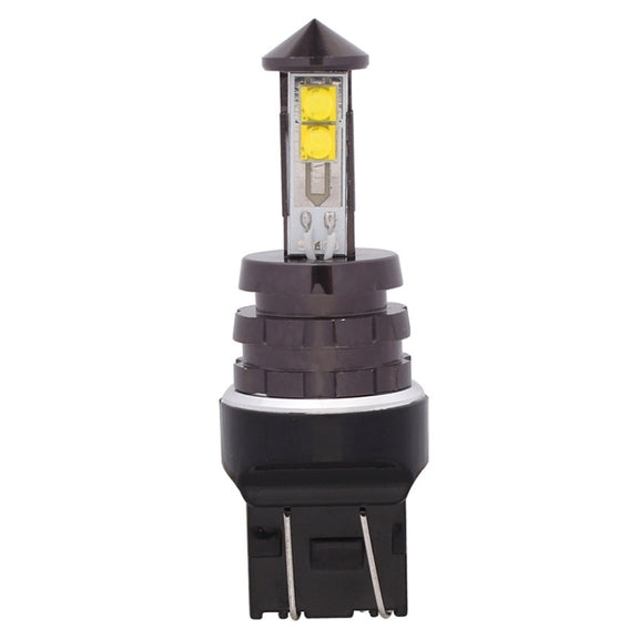 T20 7443 20W 800LM White Light 4 XT-E LED Car Brake Light Daytime Running Light Bulb, DC 12-24V