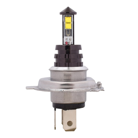 H4 20W 800LM White Light 4 XT-E LED Car Daytime Running Light Headlight Bulb, DC 12-24V