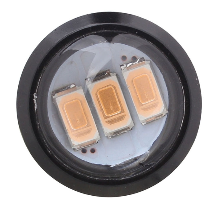 2 PCS  22.5mm 1.5W 150LM Pink Light 3 LED SMD 5630 Spotlight Eagle Eye Light Daytime Running Light for Vehicles