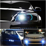 2 PCS  22.5mm 1.5W 150LM White Light 3 LED SMD 5630 Spotlight Eagle Eye Light Daytime Running Light for Vehicles