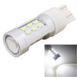 2 PCS T20 4.2W 630LM White Light Dual Wires 21 LED 2835 SMD Car Brake Light Daytime Running Light Bulb,  DC 12V - Brake Lights by PMC TechLife | Online Shopping South Africa | PMC TechLife | Buy Now Pay Later Mobicred