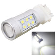 2 PCS T25 4.2W 630LM White Light Dual Wires 21 LED 2835 SMD Car Brake Light Daytime Running Light Bulb,  DC 12V - Brake Lights by PMC TechLife | Online Shopping South Africa | PMC TechLife | Buy Now Pay Later Mobicred