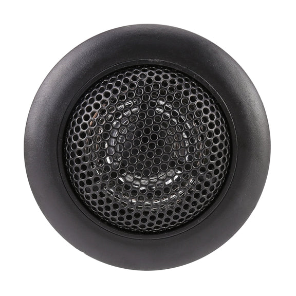 2 PCS 500W High Efficiency Mini Dome Tweeter Speakers for Car Audio System(Black)