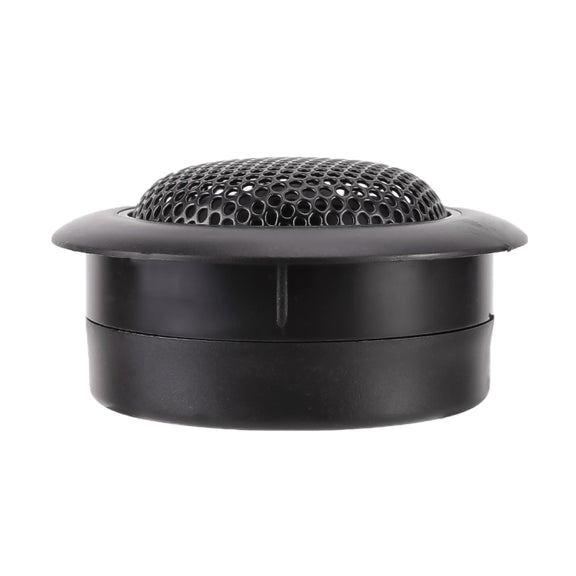 2 PCS 500W High Efficiency Mini Dome Tweeter Speakers for Car Audio System(Black)