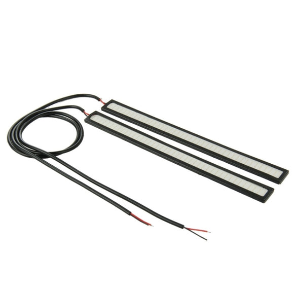 2 PCS 6W*2 DRL LED Blue Light Bar Car Light Source Water-resistant Daytime Running Lights, DC 12V