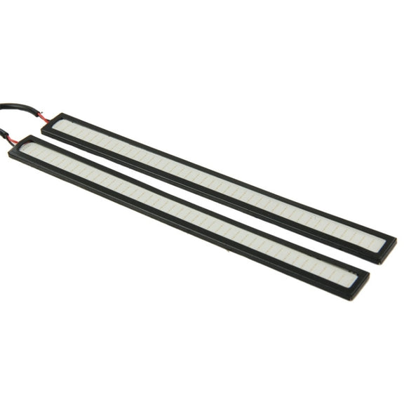 2 PCS 6W*2 DRL LED Blue Light Bar Car Light Source Water-resistant Daytime Running Lights, DC 12V