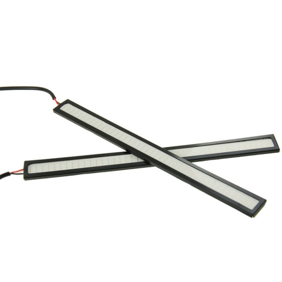 2 PCS 6W*2 DRL LED Blue Light Bar Car Light Source Water-resistant Daytime Running Lights, DC 12V
