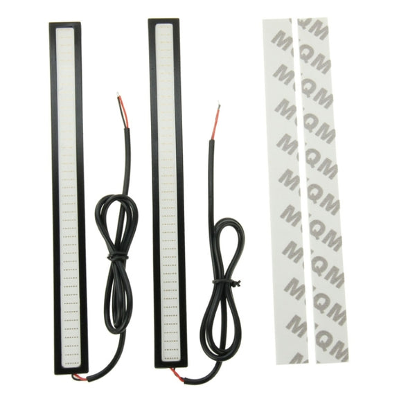 2 PCS 6W*2 DRL LED Blue Light Bar Car Light Source Water-resistant Daytime Running Lights, DC 12V