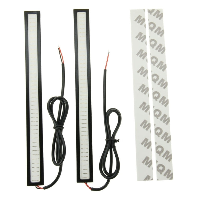 2 PCS 6W*2 DRL LED Blue Light Bar Car Light Source Water-resistant Daytime Running Lights, DC 12V