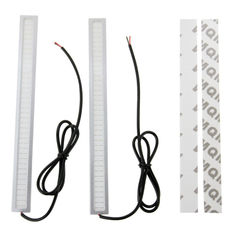 2 PCS 6W*2 DRL LED Blue Light Bar Car Light Source Water-resistant Daytime Running Lights, DC 12V