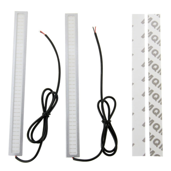2 PCS 6W*2 DRL LED Blue Light Bar Car Light Source Water-resistant Daytime Running Lights, DC 12V