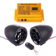 Motorcycle Anti-theft Digital MP3 with 2.5 inch Speaker, FM Radio & Remote Control, Support SD Card & USB Flash Disk(Black) - Theft Protection by PMC TechLife | Online Shopping South Africa | PMC TechLife | Buy Now Pay Later Mobicred