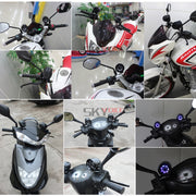 Motorcycle Anti-theft Digital MP3 with 2.5 inch Speaker, FM Radio & Remote Control, Support SD Card & USB Flash Disk(Black)