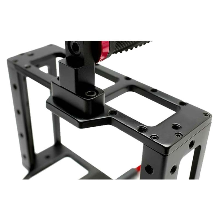 DEBO DET-08 Camera Cage Handle Kit for SLR Camera 5D2 / 5D3 (Black+Red)