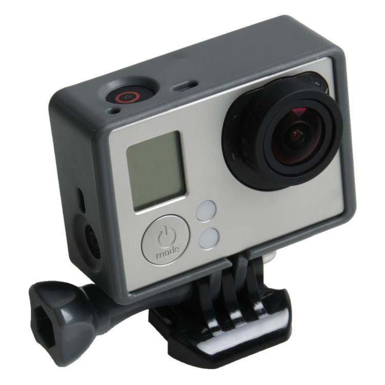 TMC High Quality Tripod Cradle Frame Mount Housing for GoPro HERO4 /3+ /3, HR191(Grey)