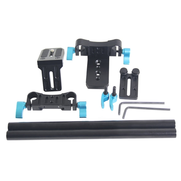 YEANGU YLG1005B 15mm Simple Stents Rail Rod for SLR Cameras