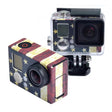 Retro US Flag Pattern Case Sticker for GoPro HERO3+ /3 - Stickers by PMC TechLife | Online Shopping South Africa | PMC TechLife | Buy Now Pay Later Mobicred