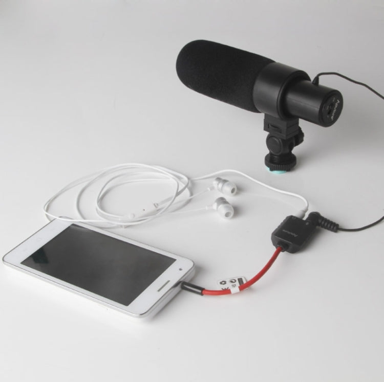 Aputure 3.5mm Audio Y Male to 2 Female Headset Mic Splitter Cable