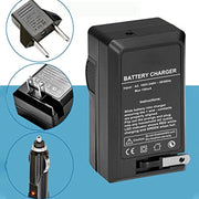 Digital Camera Battery Charger for Panasonic D08S/ 16S/ 28S/ D120/ 220/ 320(Black)