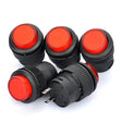 R16-503 Non-Locked 16mm 2-Pin Push Button Switch (5 Pcs in One Package, the Price is for 5 Pcs) - Car Switches by PMC TechLife | Online Shopping South Africa | PMC TechLife | Buy Now Pay Later Mobicred