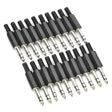 6.5mm Audio Jack Plug Adapter Connector (20 Pcs in One Package, the Price is for 20 Pcs) - Connectors & Terminals by PMC TechLife | Online Shopping South Africa | PMC TechLife | Buy Now Pay Later Mobicred